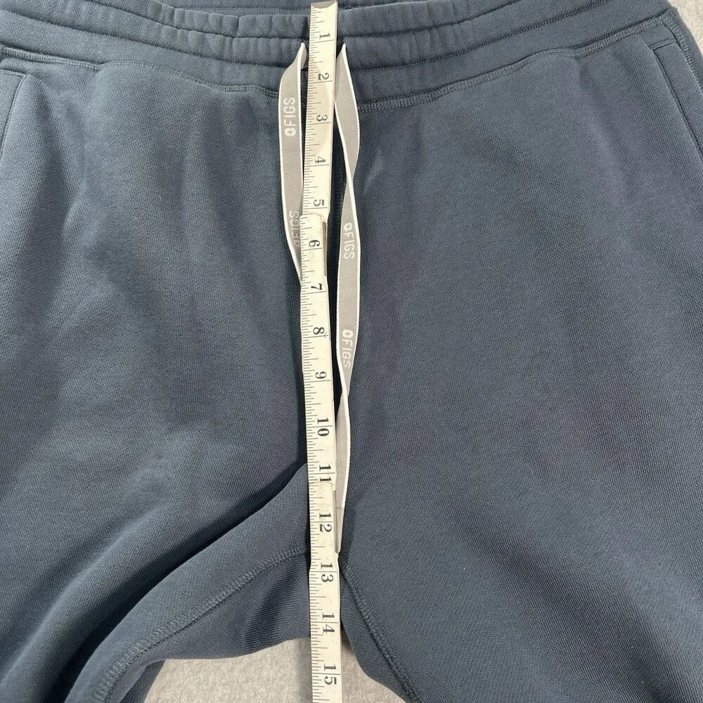 FIGS Tansen 2.0 Jogger Pants Mens Medium blue Fleece Sweatpants W22LW2006